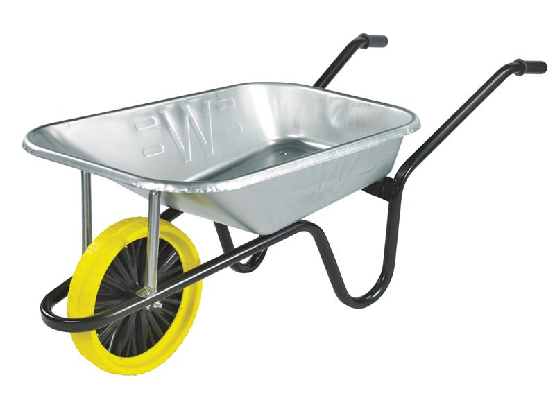 85 litre Galvanised Builder's Wheelbarrow