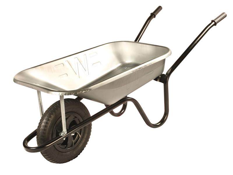 85 litre Galvanised Builder's Wheelbarrow