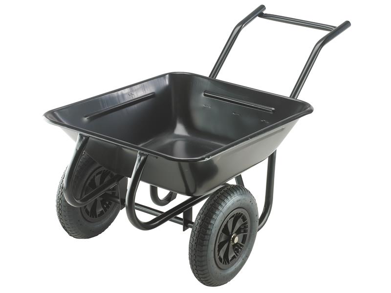 Walsall WALCONTWPBDD 175L Contractor Twin Wheelbarrow
