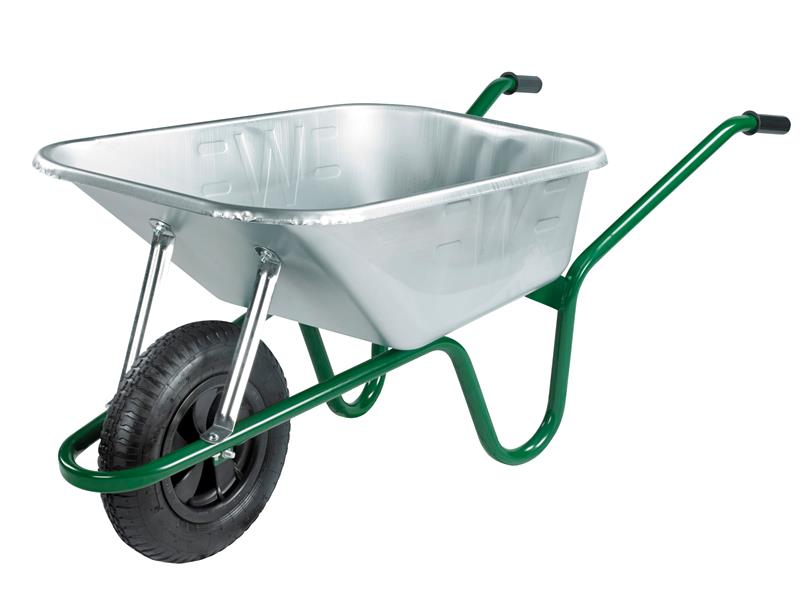 Walsall WALPGVPDD 120L Galvanised Professional Wheelbarrow
