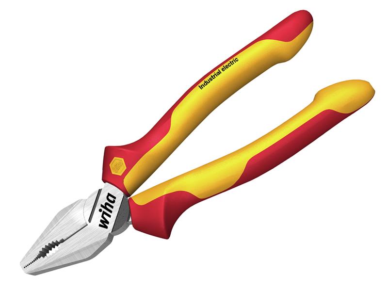 Wiha WHA38855 Industrial electric Combination Pliers with DynamicJoint® 180mm