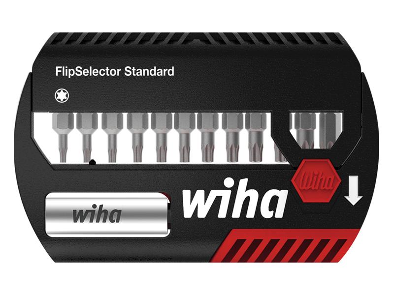Wiha WHA39056 FlipSelector TORX® Bit Set, 13 Piece