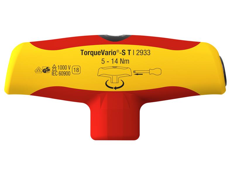 Wiha WHA43177 TorqueVario®-S T electric T-handle Screwdriver 5-14Nm