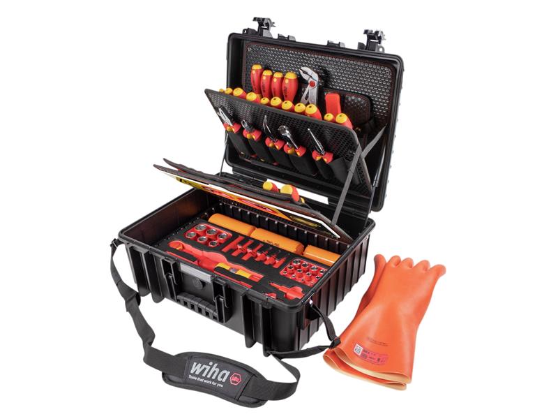 Wiha WHA44198 XL eMobility Tool Case Set, 77 Piece (inc. Case)
