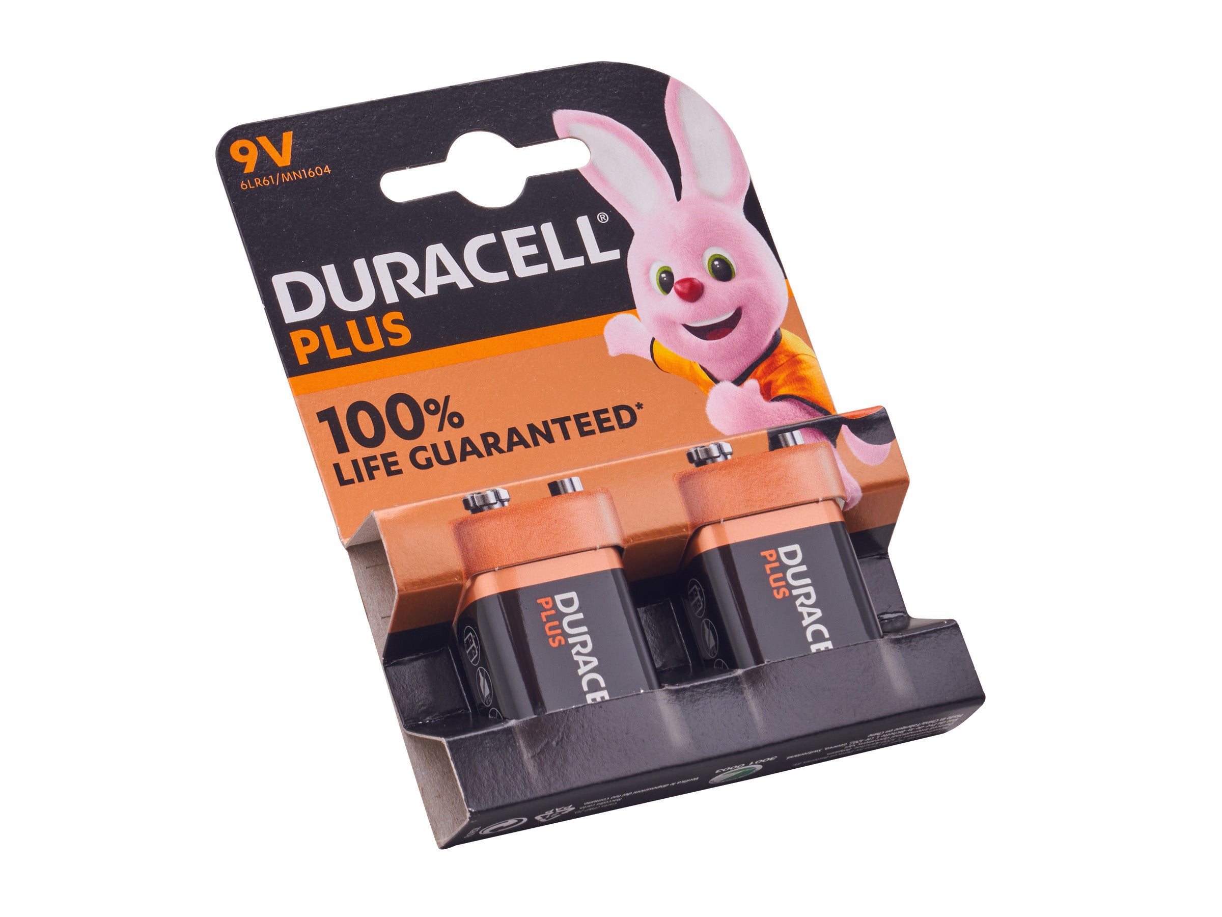 Duracell 9V Battery Twin Pack