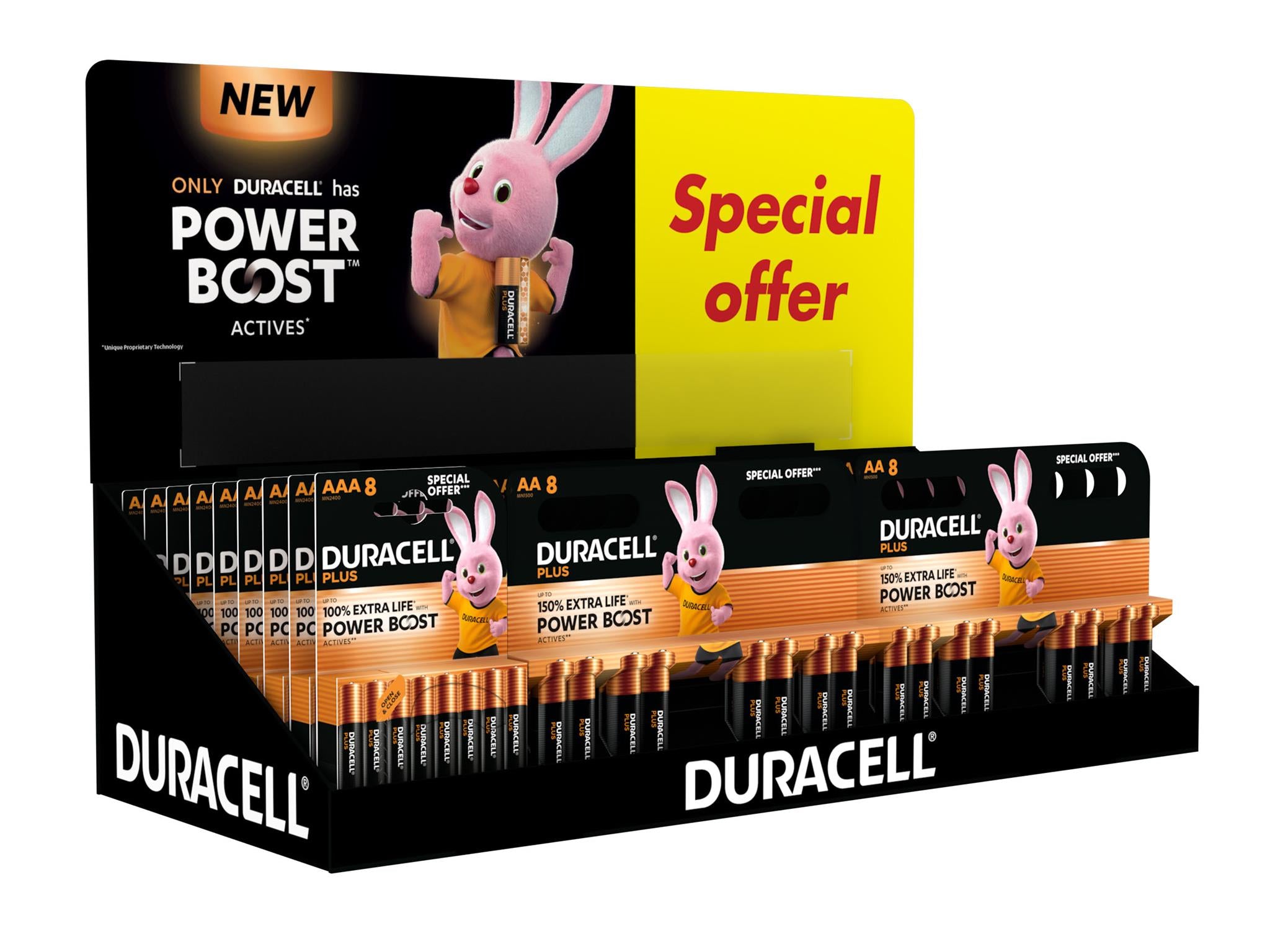 Plus Power Battery CDU 24 x AA / 14 x AAA
