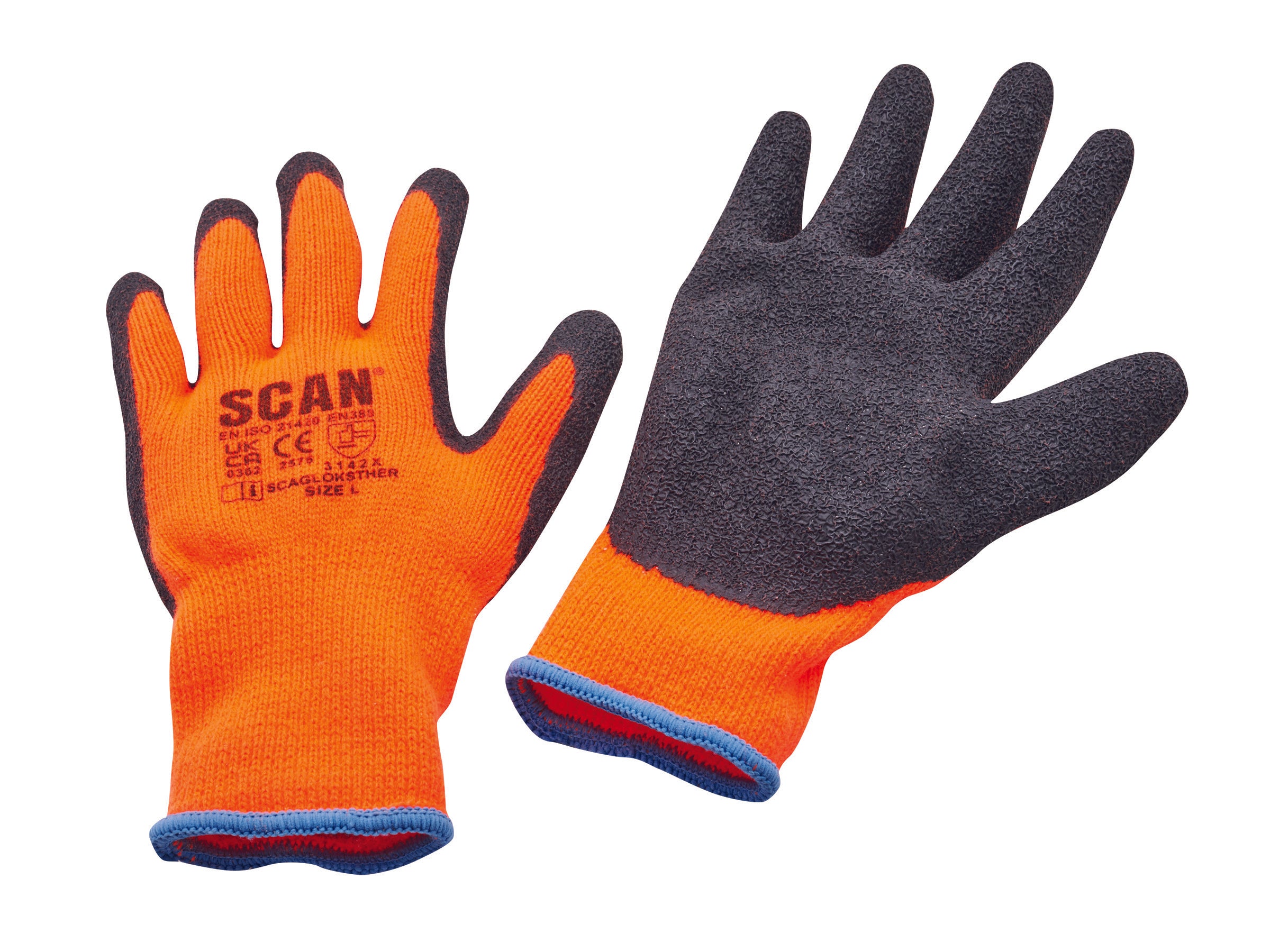 Scan Dipped Thermal Latex Gloves