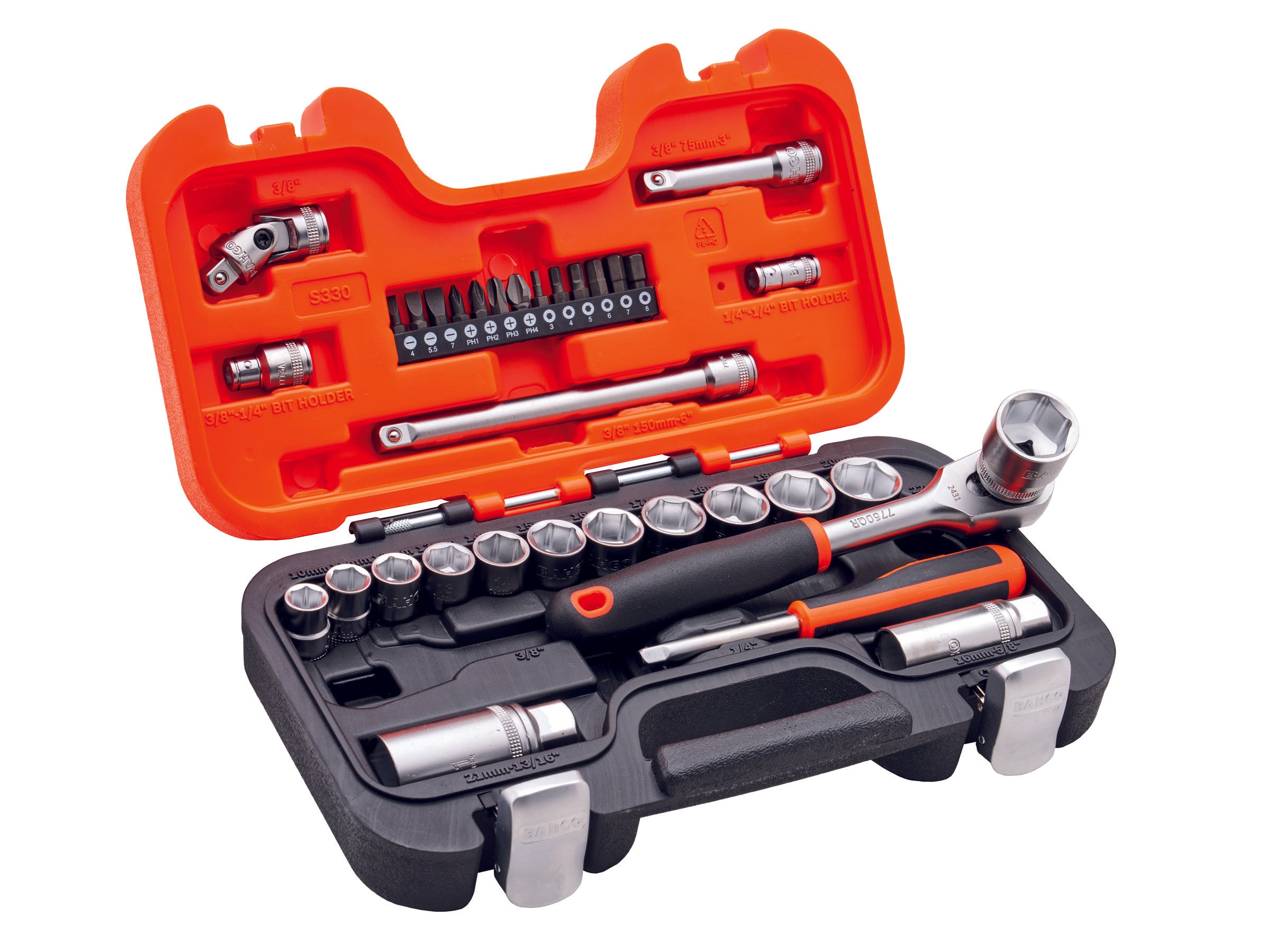 Bahco 3/8in Drive Socket Set