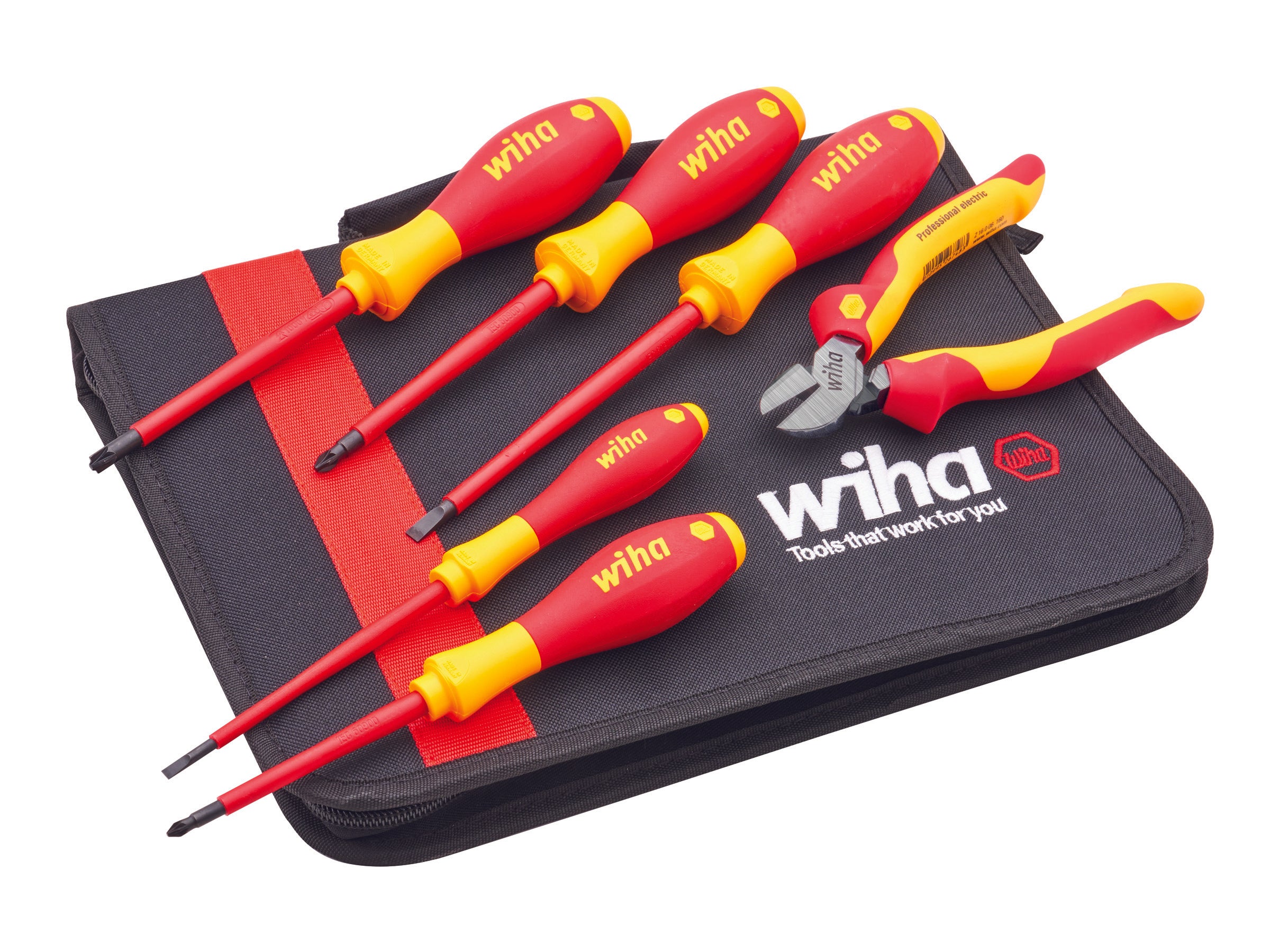 Wiha Electrician's VDE Screwdriver & Plier Set