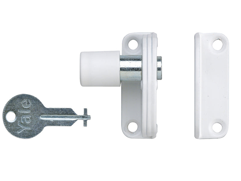Yale Locks YALP123WE P123 Sash Window Presslock White