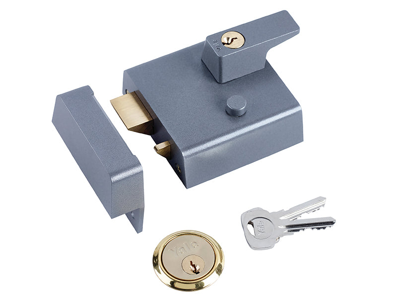 Yale Locks YALP1DMGPB P1 Double Security Nightlatch