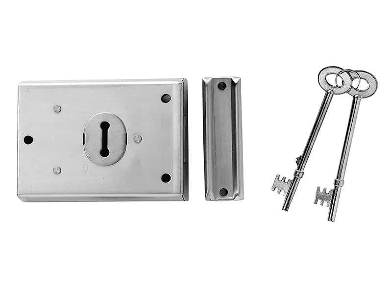 Yale Locks YALP402GRY P402 Rim Lock 102 x 76mm