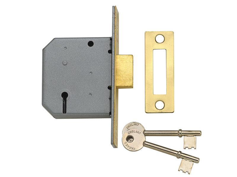 Yale Locks YALPM322PB25 3 Lever Mortice Deadlocks - PM322