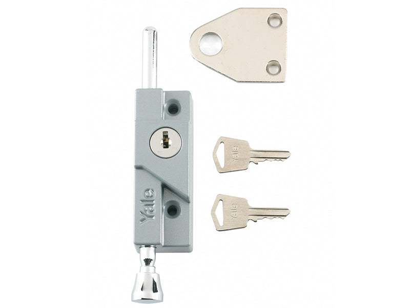 Yale Locks YALV8K116WE 8K116 Multi-Purpose Door Bolt White Finish Visi
