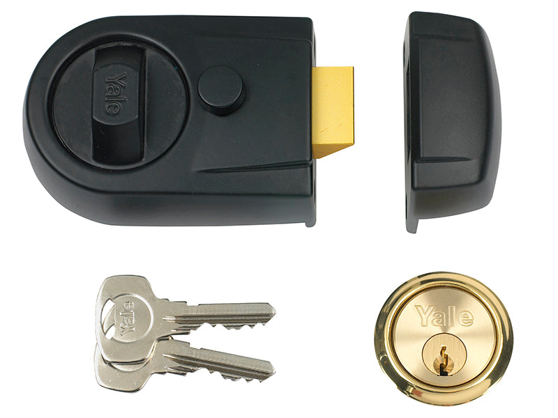 Yale Locks YALY3BLPB60 Y3 Modern Nightlatch