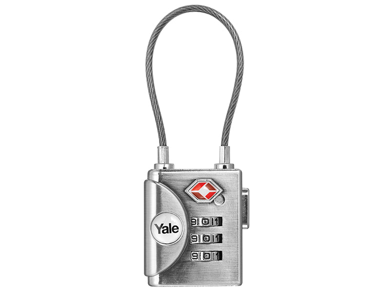 Yale Locks YALYTP332 TSA Soft Shackle Padlock 32mm