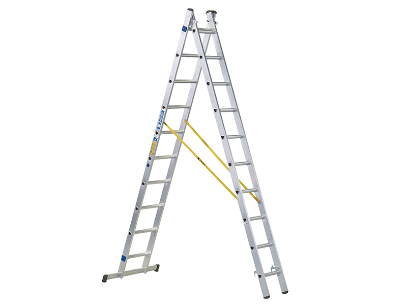 D-Rung Combination Ladder, 2-Part