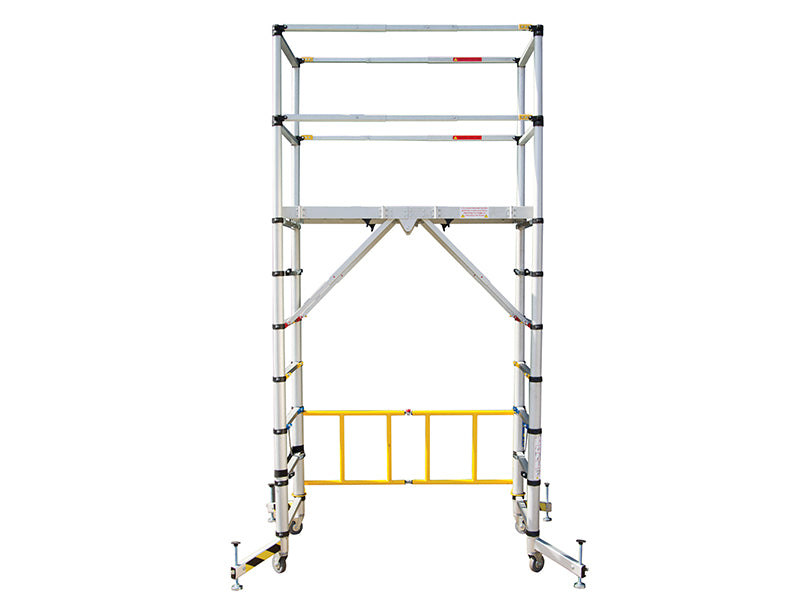 Zarges ZARTT002 TT002 Teletower Aluminium Telescopic Scaffold Tower with Toeboards