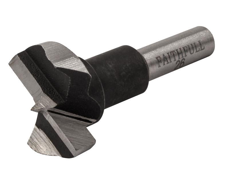 Faithfull FAIHBB26HCS HCS Hinge Boring Bit