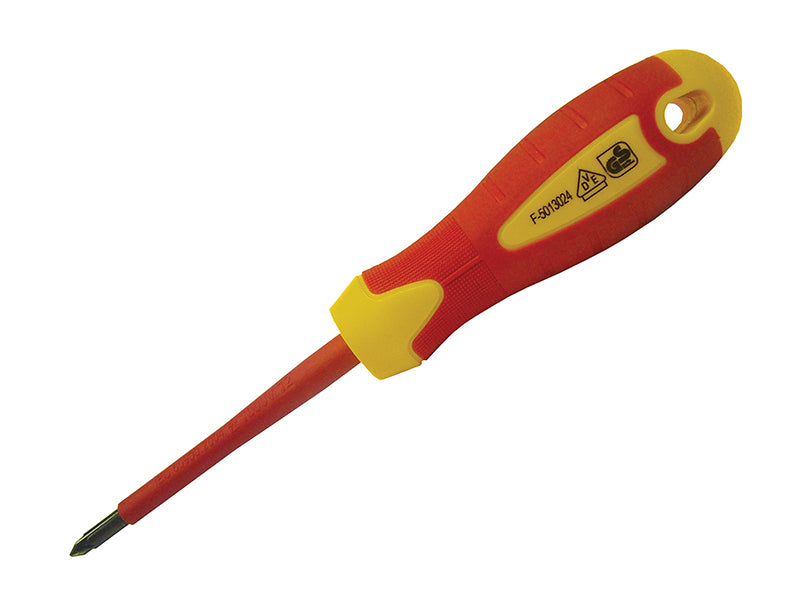 Faithfull FAISDVDEPZ1 Pozidriv Soft Grip VDE Screwdrivers