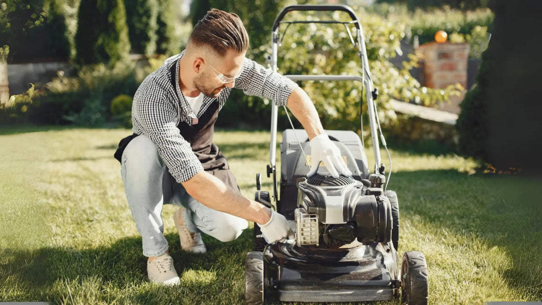 Battery for a Lawn Mower