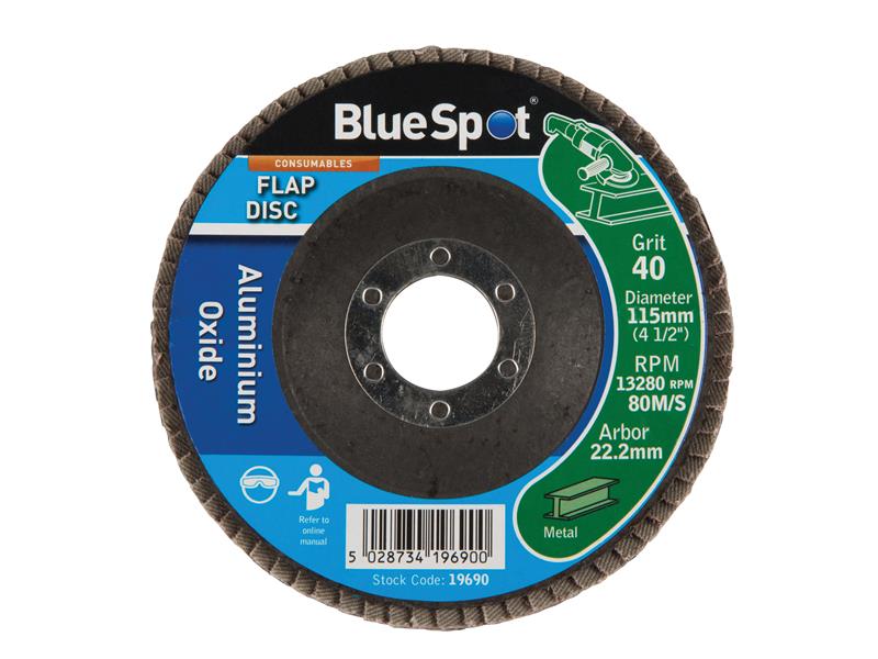 BlueSpot Tools B/S19690 Sanding Flap Disc