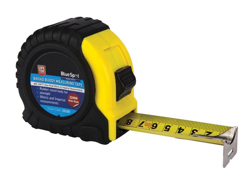 BlueSpot Tools B/S33100 Broad Buddy Pocket Tape