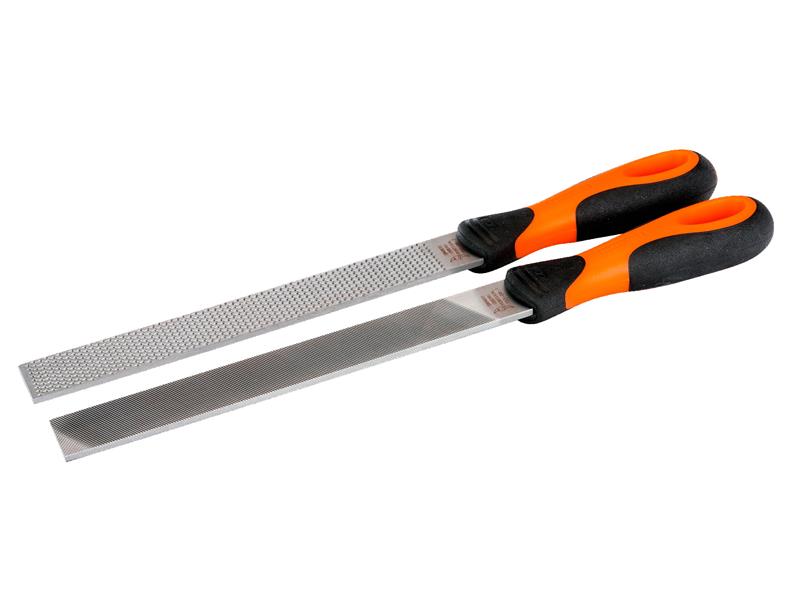 Bahco BAH154 4-in-2 ERGO™ Homeowner's File Set, 2 Piece