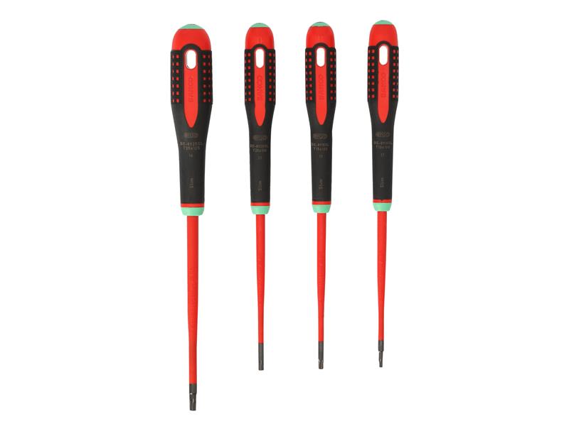 Bahco BAH9880SL BE-9880SL ERGO™ Slim VDE Insulated Screwdriver Set, 4 Piece