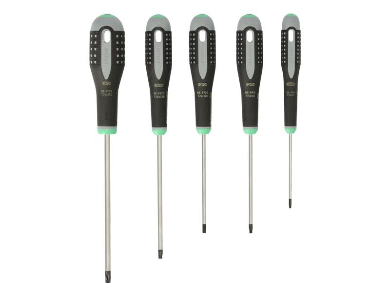Bahco BAH9885 BE-9885 ERGO™ Screwdriver Set, 5 Piece