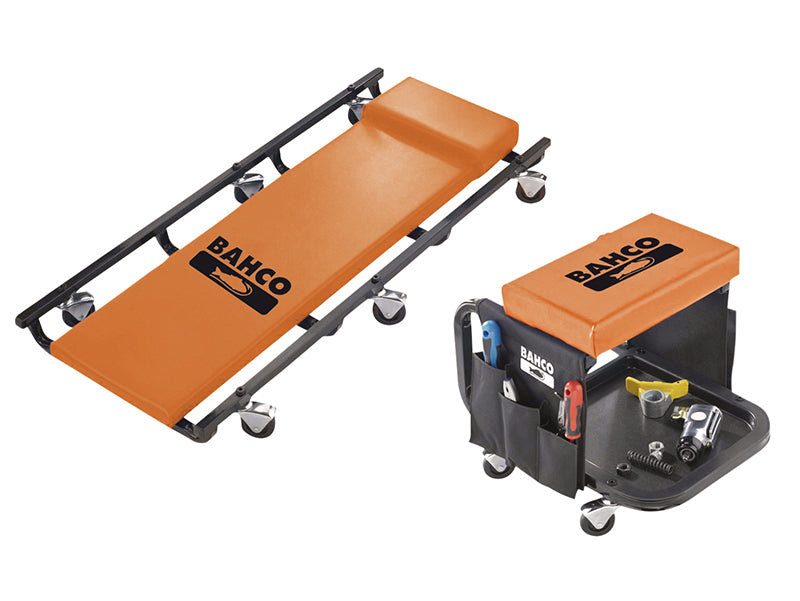 Bahco BAHBLE304 BLE304 Creeper & Stool Set