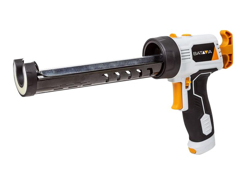 Batavia BAT7064347 MAXXPUSH Caulking Gun with LED Light 6V (AA Batteries)