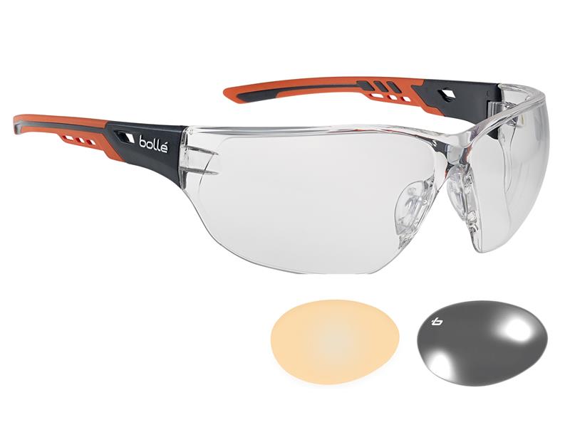 Bolle Safety BOLNESSPPSI NESS+ PLATINUM® Safety Glasses