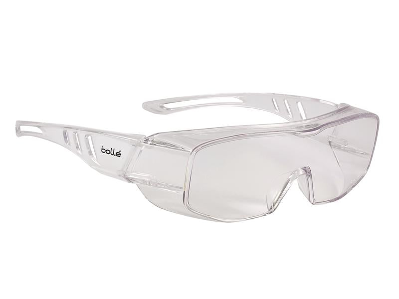 Bolle Safety BOLOVLITLPSI Overlight OTG Goggles - Clear