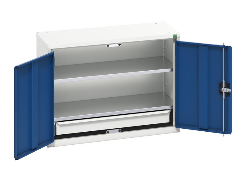 Verso Economy Wall Cupboard, 2 Shelves