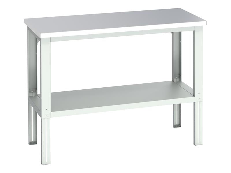 Cubio Adjustable Bench with Shelf