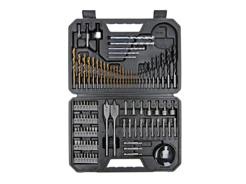 Titanium Professional Drilling and Screwdriving Set, 103 Piece