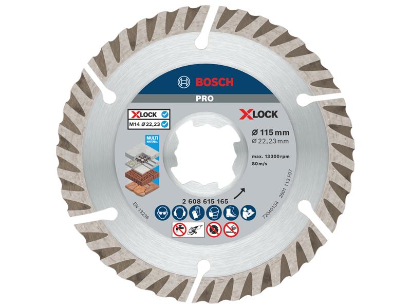 PRO Multi Material Diamond Cutting Disc 115 x 2 x 22.23mm