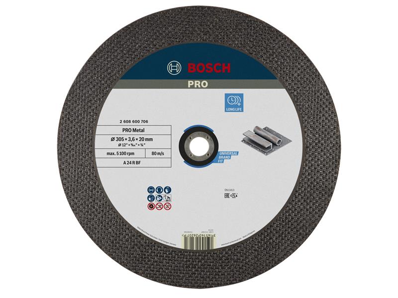 PRO Metal Bonded Cutting Disc 305 x 20mm