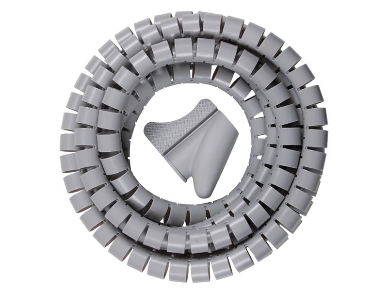 Brennenstuhl BRE1164360 Spiral Coiled Cable Tidy 2.5m x Ø20mm