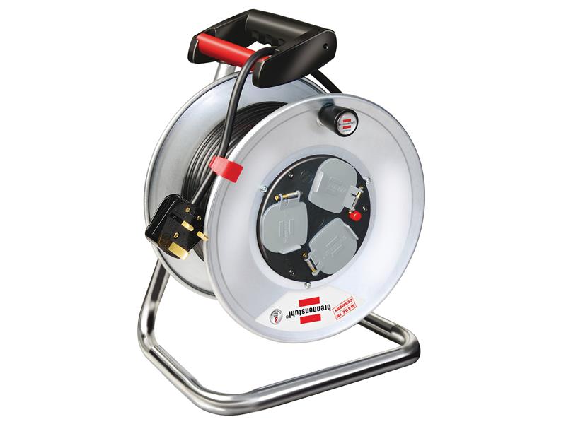 Garant S 3 Cable Reel 240V 13A 3-Socket 25m