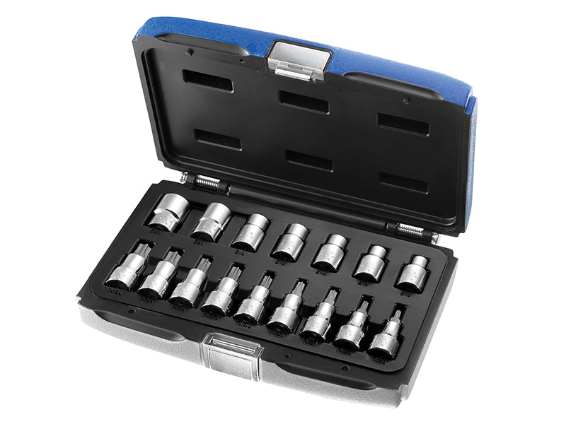 Expert BRIE032907B 1/2in Drive TORX Socket Set, 16 Piece