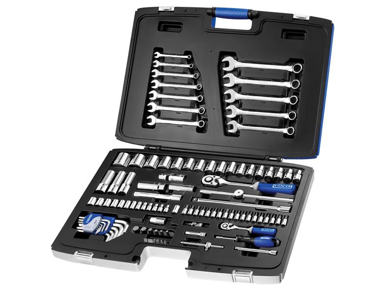 Expert BRIE032911B 1/4 & 1/2in Drive Socket & Spanner Set, 101 Piece