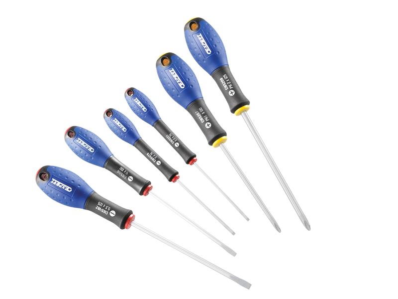 Expert BRIE160902B Screwdriver Set, 6 Piece