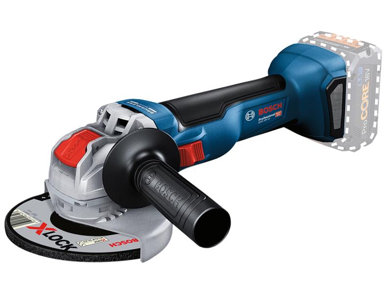 Bosch BSH6017B0100 GWX 18V-10 Professional X-LOCK Angle Grinder 125mm 18V Bare Unit