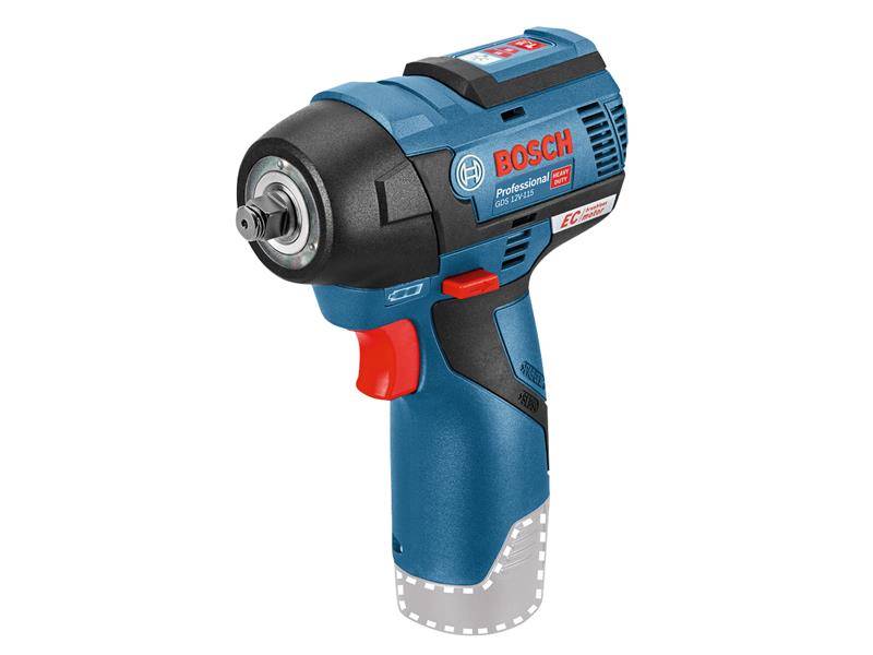 Bosch BSH6019E0101 GDR 12V-115 Professional 3/8in Impact Wrench 12V Bare Unit