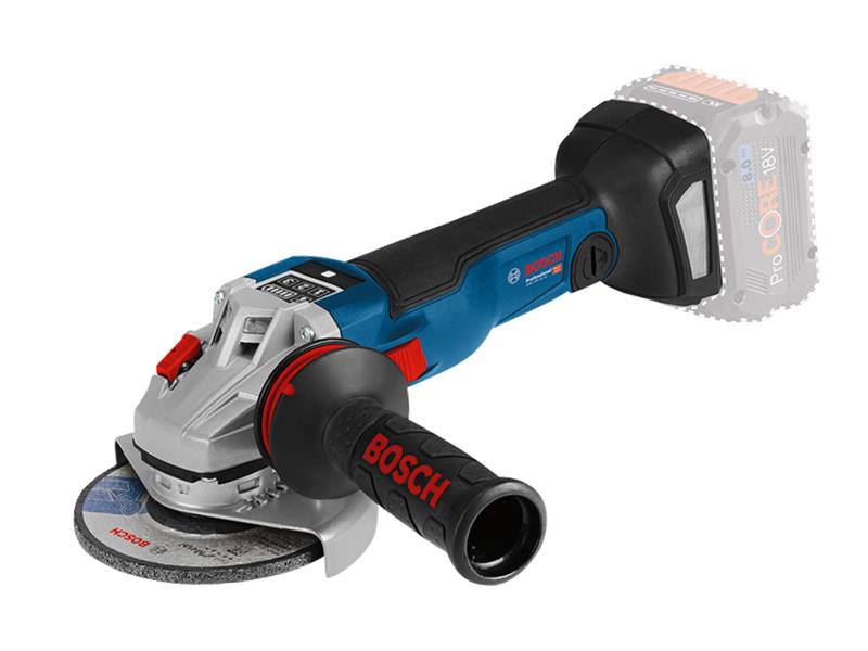 Bosch BSH6019G340B GWS 18V-10 SC Professional Angle Grinder 125mm 18V Bare Unit