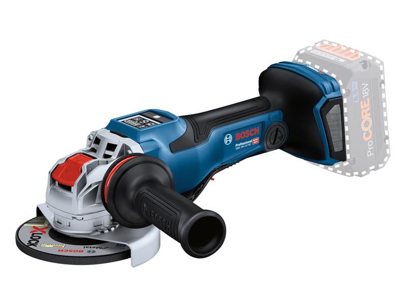 Bosch BSH6019H6G00 GWX 18V-15 PSC Professional BITURBO Angle Grinder 125mm 18V Bare Unit