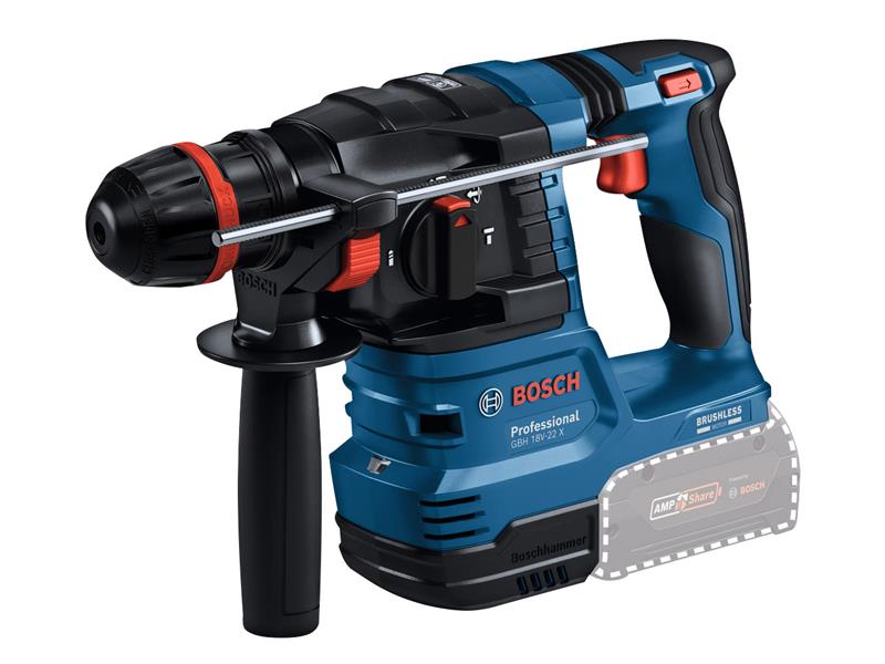 GBH 18V-22 X Professional Rotary Hammer with ONECHUCK 18V Bare Unit