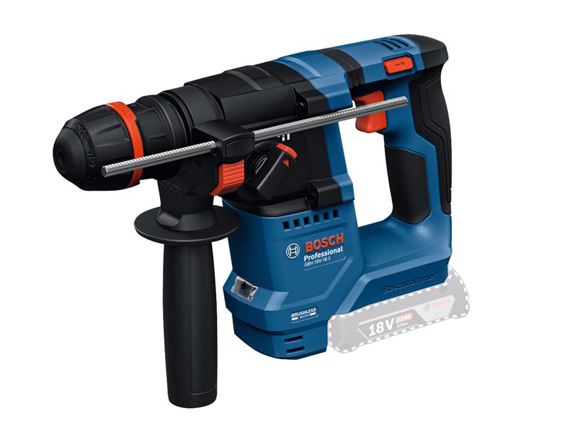 GBH 18V-18 X Professional Rotary Hammer with ONECHUCK 18V Bare Unit